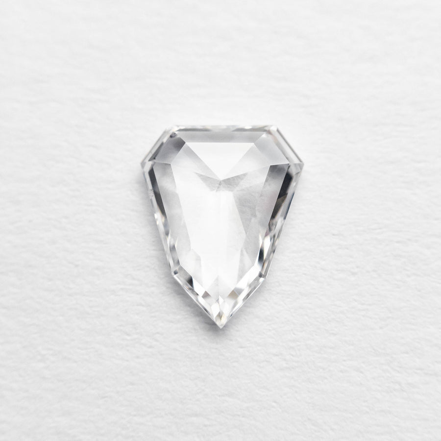The 0.60ct 7.36x5.90x1.76mm Shield Rosecut 18496-03 by East London jeweller Rachel Boston | Discover our collections of unique and timeless engagement rings, wedding rings, and modern fine jewellery. - Rachel Boston Jewellery