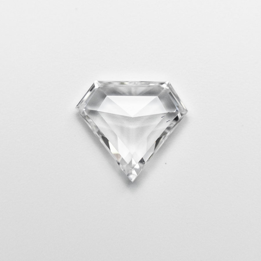 The 0.53ct 6.14x6.87x1.64mm VS1 E Shield Rosecut 18496-05 by East London jeweller Rachel Boston | Discover our collections of unique and timeless engagement rings, wedding rings, and modern fine jewellery. - Rachel Boston Jewellery