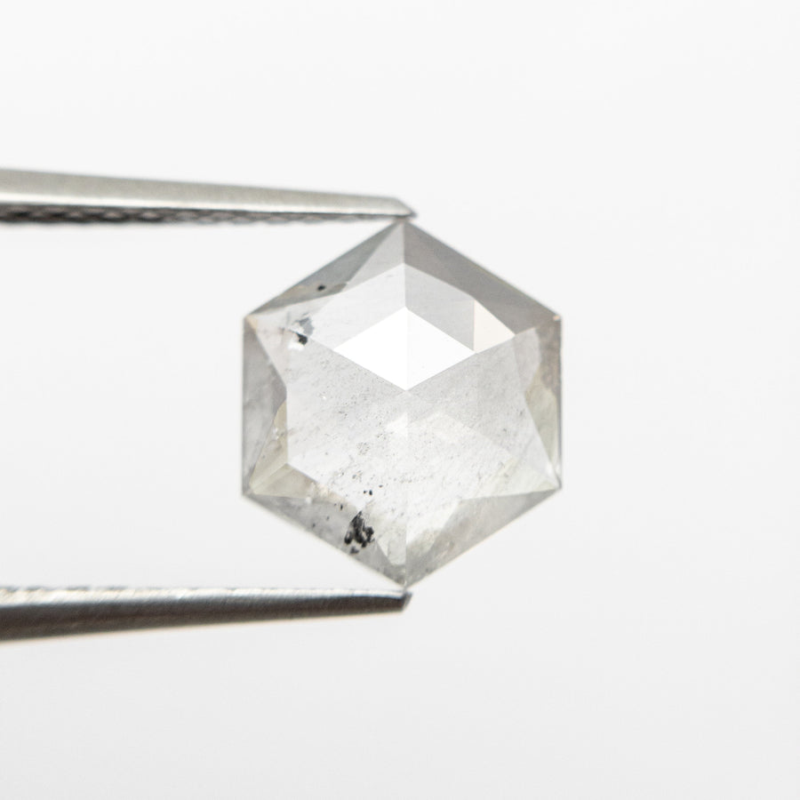 The 1.19ct 8.86x7.59x2.33mm Hexagon Rosecut 19132-03 by East London jeweller Rachel Boston | Discover our collections of unique and timeless engagement rings, wedding rings, and modern fine jewellery. - Rachel Boston Jewellery