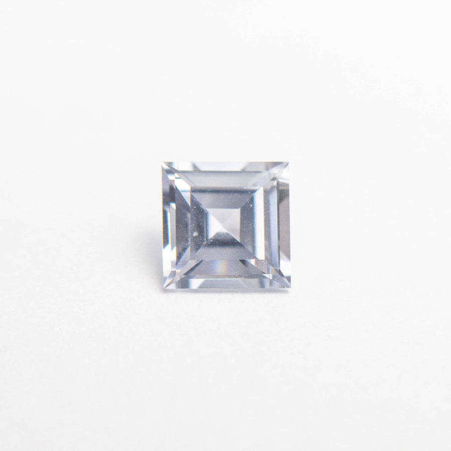 The 0.57ct 4.61x4.61x2.81mm Square Step Cut Sapphire 19385-59 by East London jeweller Rachel Boston | Discover our collections of unique and timeless engagement rings, wedding rings, and modern fine jewellery. - Rachel Boston Jewellery