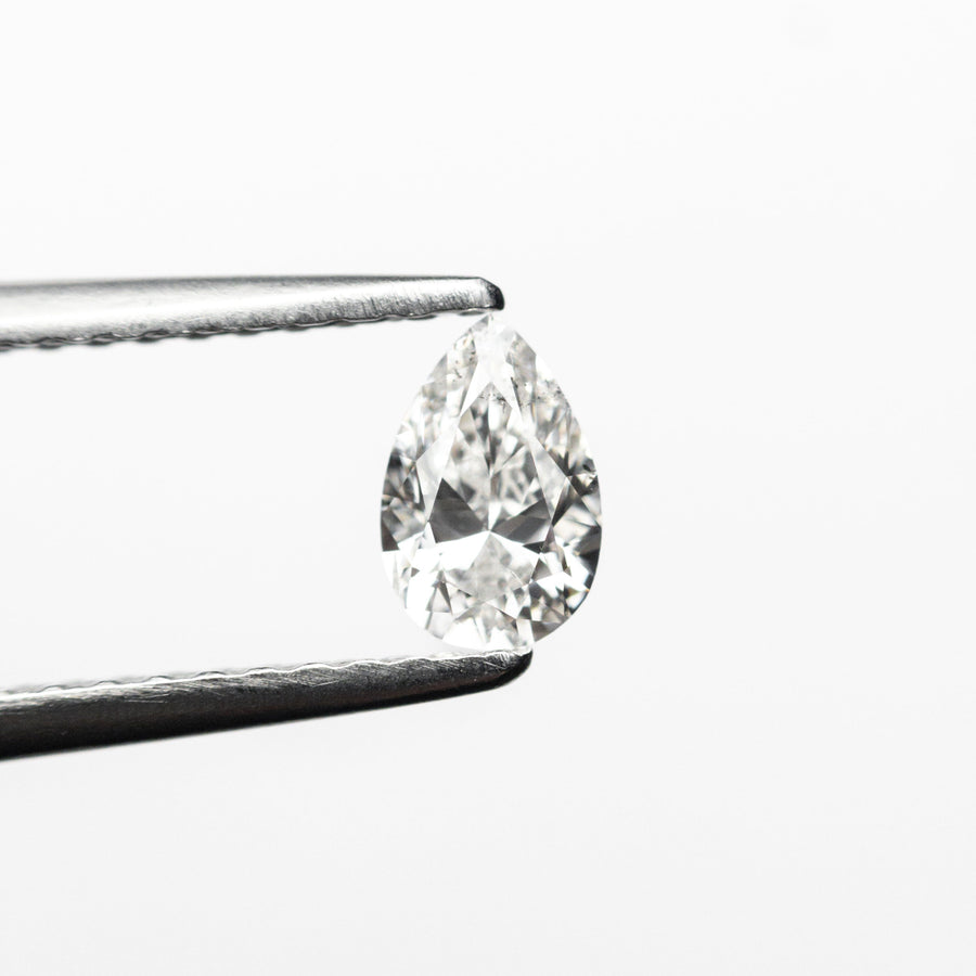 The 0.30ct 5.58x3.66x2.33mm SI2 E Pear Brilliant 19438-24 by East London jeweller Rachel Boston | Discover our collections of unique and timeless engagement rings, wedding rings, and modern fine jewellery. - Rachel Boston Jewellery