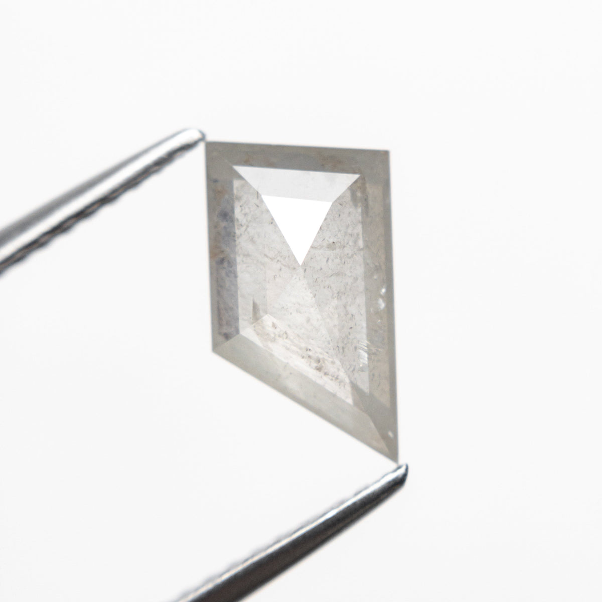 The 1.70ct 9.62x5.74x3.33mm Geometric Step Cut 19617-12 by East London jeweller Rachel Boston | Discover our collections of unique and timeless engagement rings, wedding rings, and modern fine jewellery.