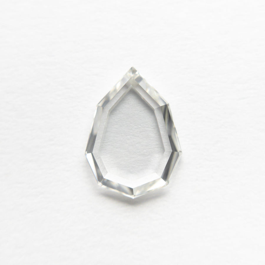 The 1.10ct 9.08x6.68x1.84mm VS1 H Geo Pear Portrait Cut 19854-11 by East London jeweller Rachel Boston | Discover our collections of unique and timeless engagement rings, wedding rings, and modern fine jewellery. - Rachel Boston Jewellery