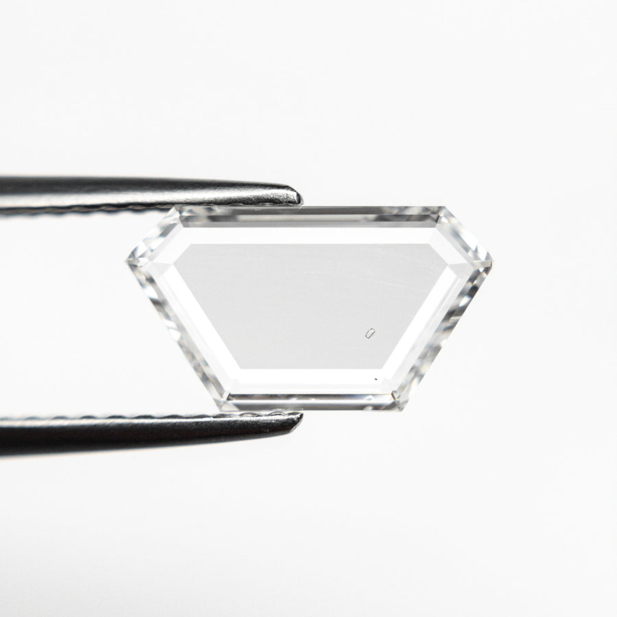The 0.81ct 10.96x6.05x1.08mm SI1 G Trapezoid Portrait Cut 19854-25 by East London jeweller Rachel Boston | Discover our collections of unique and timeless engagement rings, wedding rings, and modern fine jewellery. - Rachel Boston Jewellery