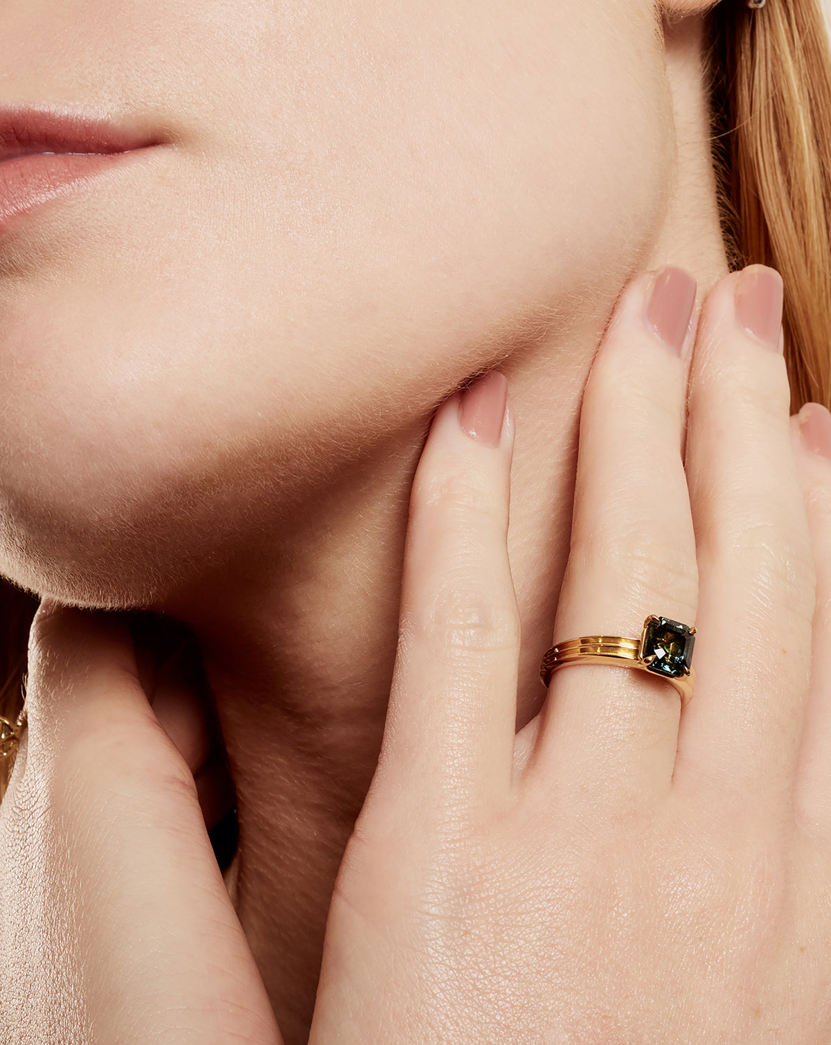 The X - Orinoco Ring by East London jeweller Rachel Boston | Discover our collections of unique and timeless engagement rings, wedding rings, and modern fine jewellery.
