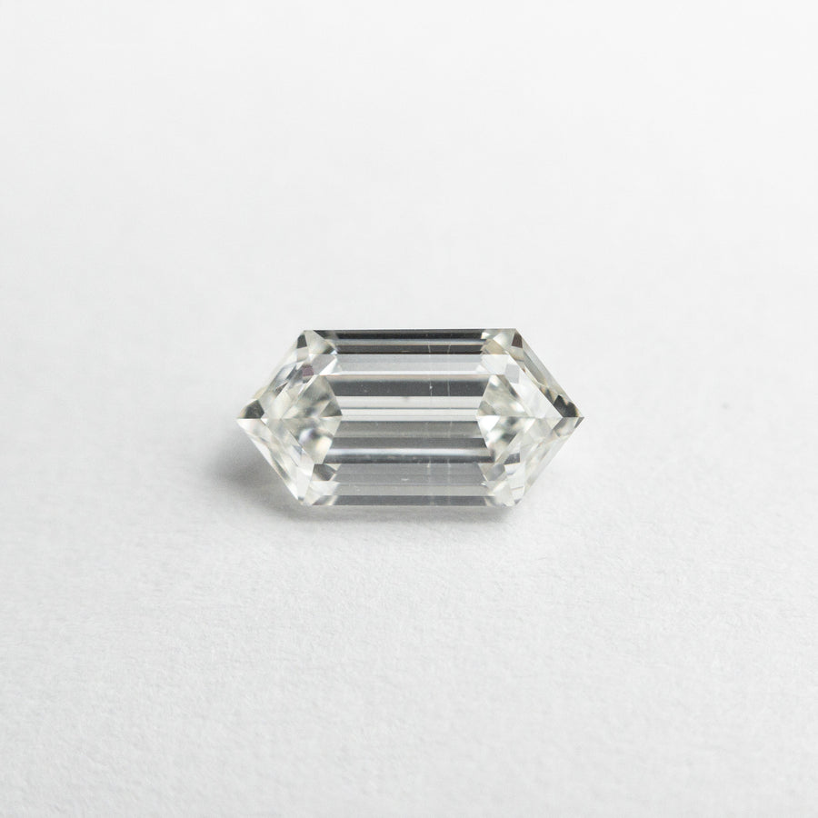 The 0.78ct 7.96x4.03x2.85mm SI2 G Hexagon Step Cut 20729-01 by East London jeweller Rachel Boston | Discover our collections of unique and timeless engagement rings, wedding rings, and modern fine jewellery. - Rachel Boston Jewellery