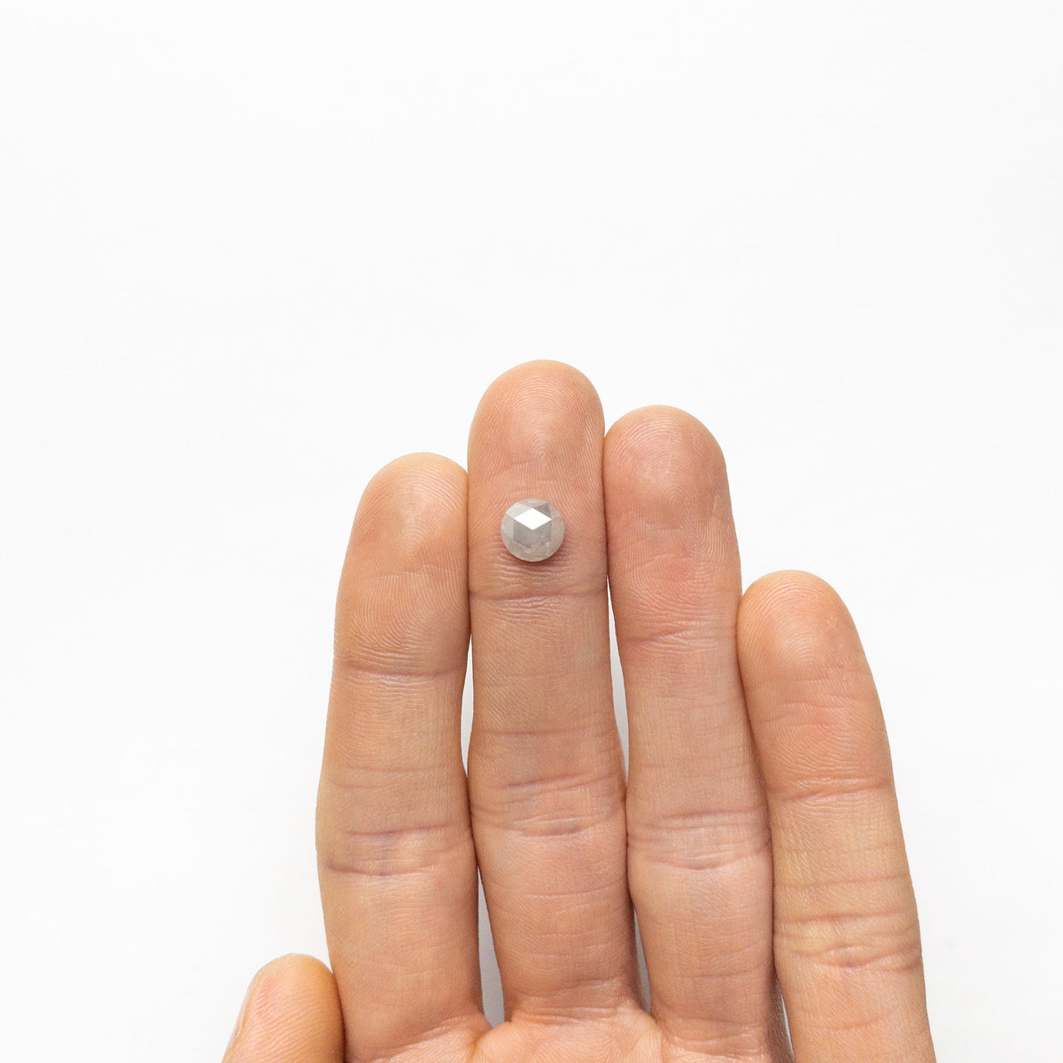 The 1.82ct 7.53x7.40x3.80mm Round Rosecut 20901-12 by East London jeweller Rachel Boston | Discover our collections of unique and timeless engagement rings, wedding rings, and modern fine jewellery.