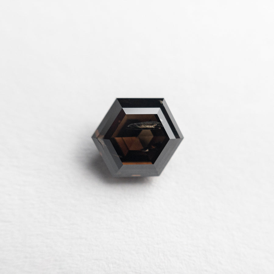 The 1.02ct 6.64x5.65x3.55mm I2 C8 Hexagon Step Cut 🇨🇦 21073-01 by East London jeweller Rachel Boston | Discover our collections of unique and timeless engagement rings, wedding rings, and modern fine jewellery. - Rachel Boston Jewellery