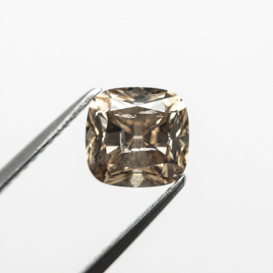 The 2.05ct 7.17x6.94x5.21mm I2 C5 Cushion Brilliant 21084-01 🇨🇦 by East London jeweller Rachel Boston | Discover our collections of unique and timeless engagement rings, wedding rings, and modern fine jewellery. - Rachel Boston Jewellery
