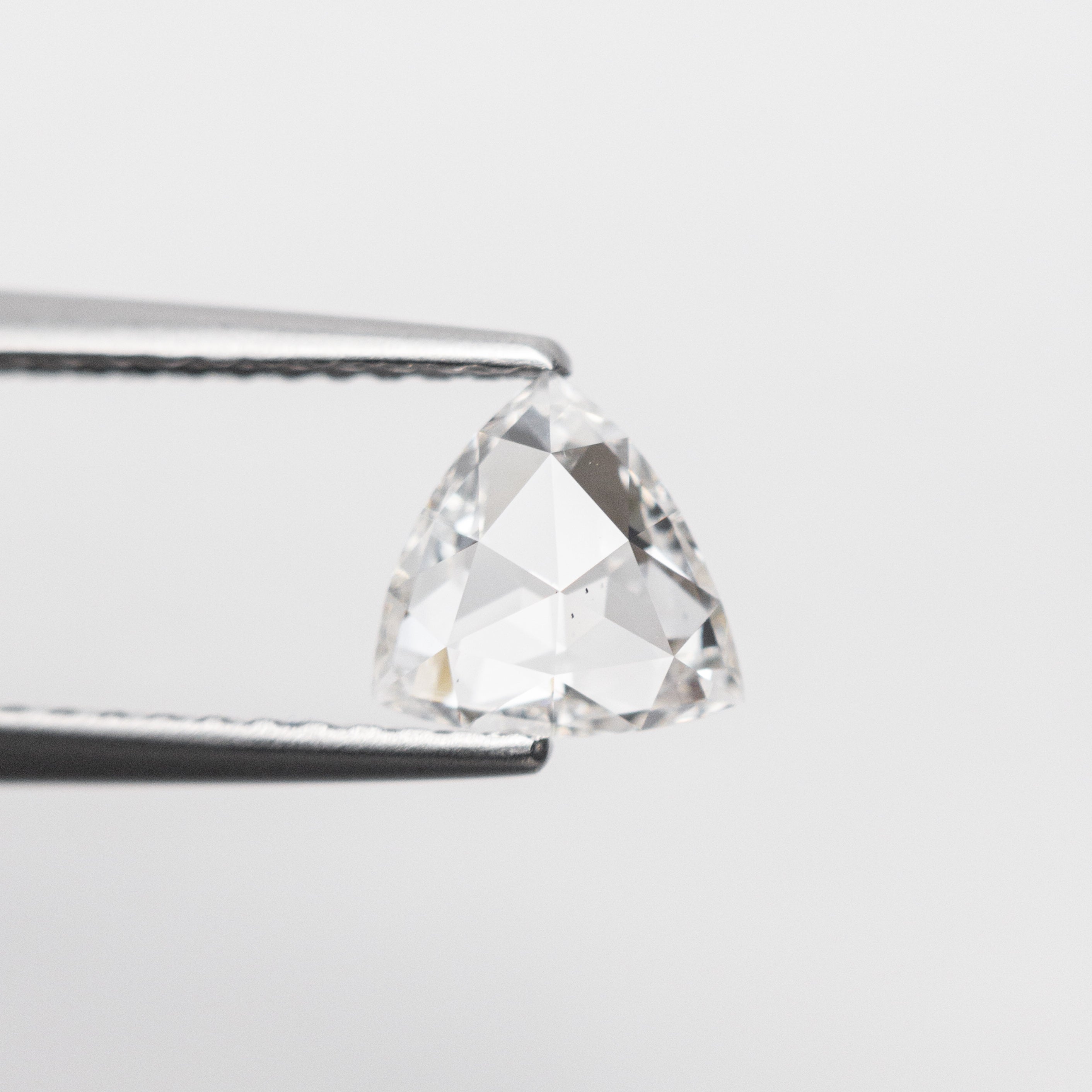 The 0.62ct 6.35x6.34x2.21mm SI1 G Trillion Rosecut 🇨🇦 21425-01 by East London jeweller Rachel Boston | Discover our collections of unique and timeless engagement rings, wedding rings, and modern fine jewellery.
