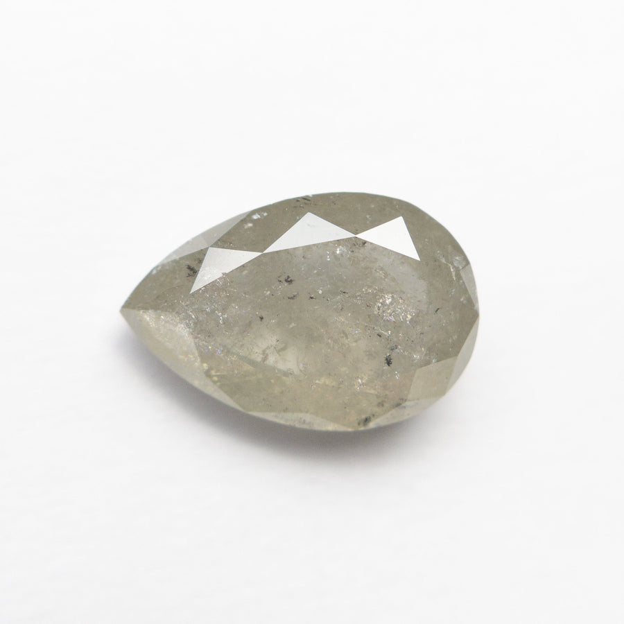 The 2.14ct 10.58x7.04x3.36mm Pear Double Cut 21870-24 by East London jeweller Rachel Boston | Discover our collections of unique and timeless engagement rings, wedding rings, and modern fine jewellery. - Rachel Boston Jewellery