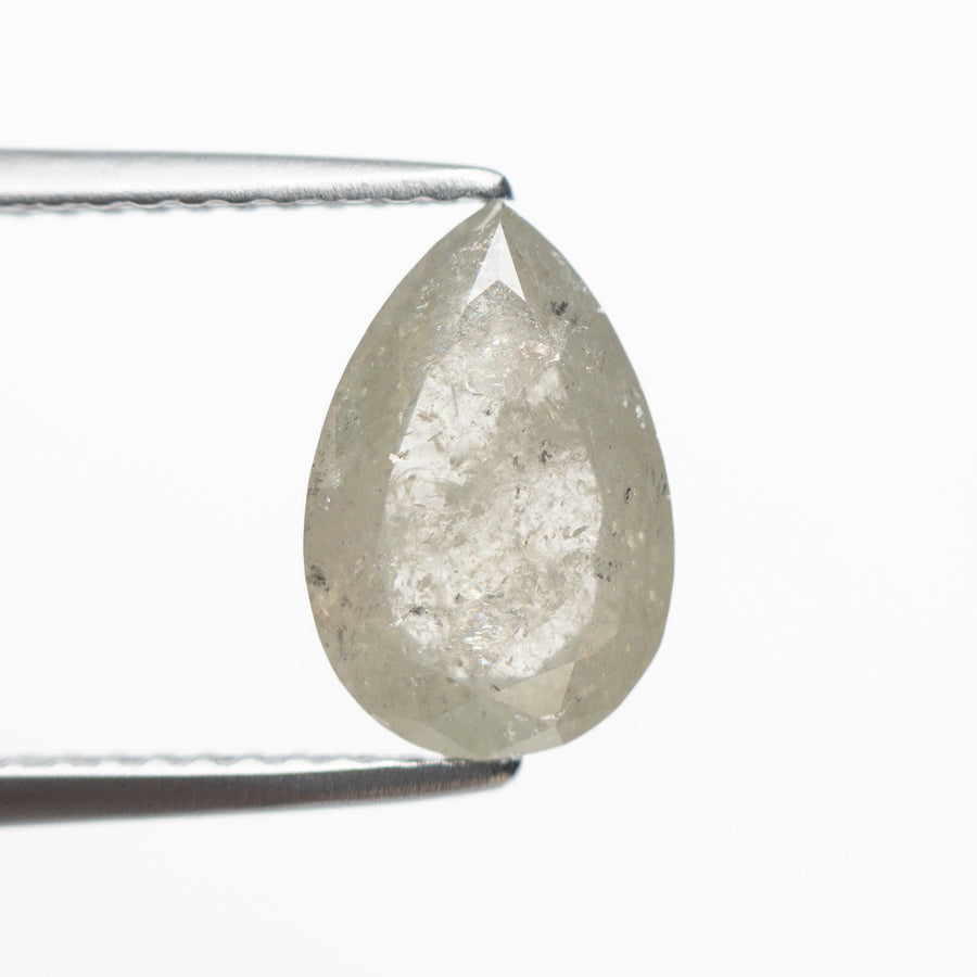 The 2.14ct 10.58x7.04x3.36mm Pear Double Cut 21870-24 by East London jeweller Rachel Boston | Discover our collections of unique and timeless engagement rings, wedding rings, and modern fine jewellery. - Rachel Boston Jewellery