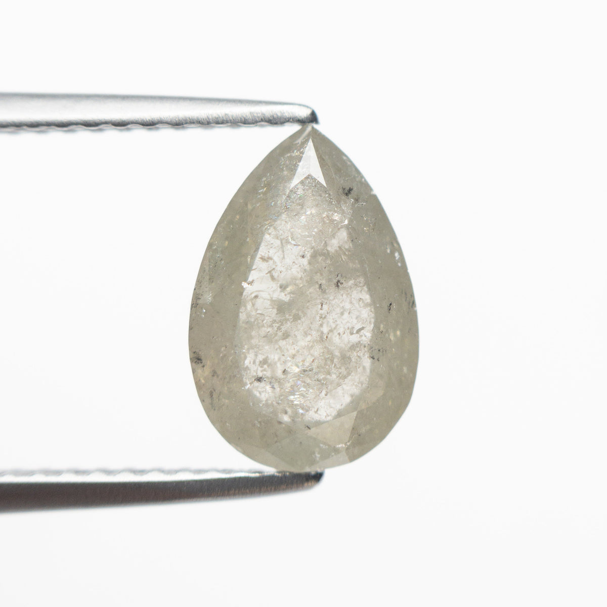 The 2.14ct 10.58x7.04x3.36mm Pear Double Cut 21870-24 by East London jeweller Rachel Boston | Discover our collections of unique and timeless engagement rings, wedding rings, and modern fine jewellery.
