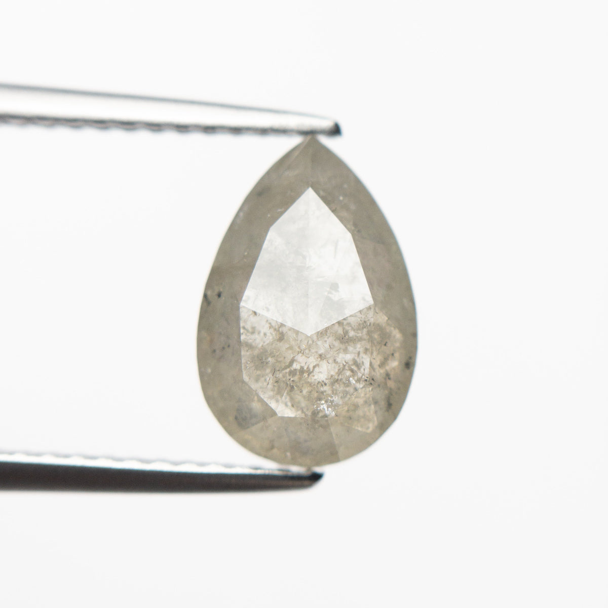The 2.14ct 10.58x7.04x3.36mm Pear Double Cut 21870-24 by East London jeweller Rachel Boston | Discover our collections of unique and timeless engagement rings, wedding rings, and modern fine jewellery.