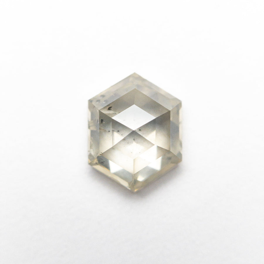 The 1.24ct 7.60x6.50x3.40mm Hexagon Double Cut 21879-04 by East London jeweller Rachel Boston | Discover our collections of unique and timeless engagement rings, wedding rings, and modern fine jewellery. - Rachel Boston Jewellery