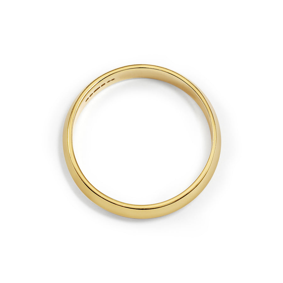 The Knife Edge Band - 5mm by East London jeweller Rachel Boston | Discover our collections of unique and timeless engagement rings, wedding rings, and modern fine jewellery. - Rachel Boston Jewellery