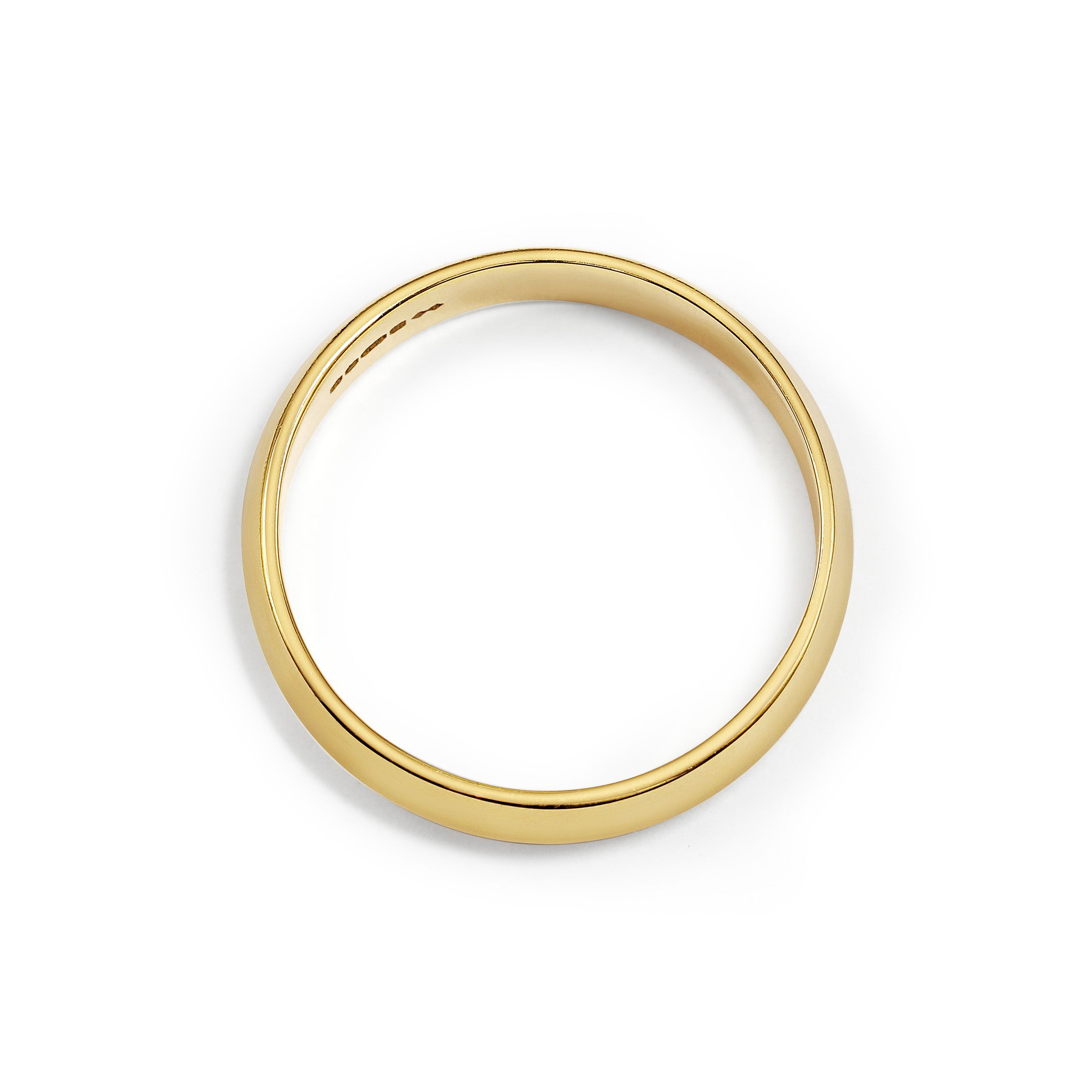 The Knife Edge Band - 5mm by East London jeweller Rachel Boston | Discover our collections of unique and timeless engagement rings, wedding rings, and modern fine jewellery.