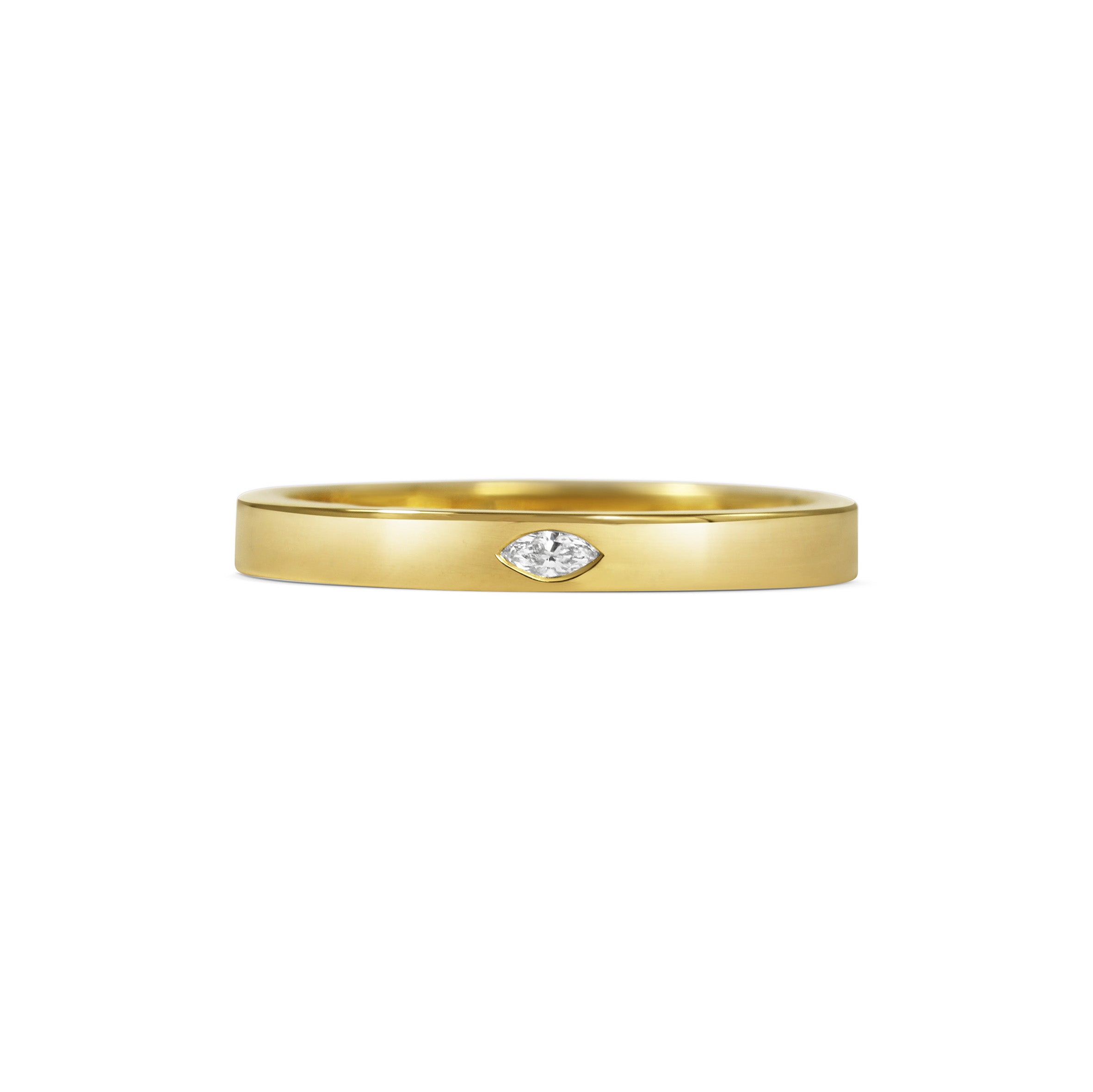 The Little Marquise Ring by East London jeweller Rachel Boston | Discover our collections of unique and timeless engagement rings, wedding rings, and modern fine jewellery.