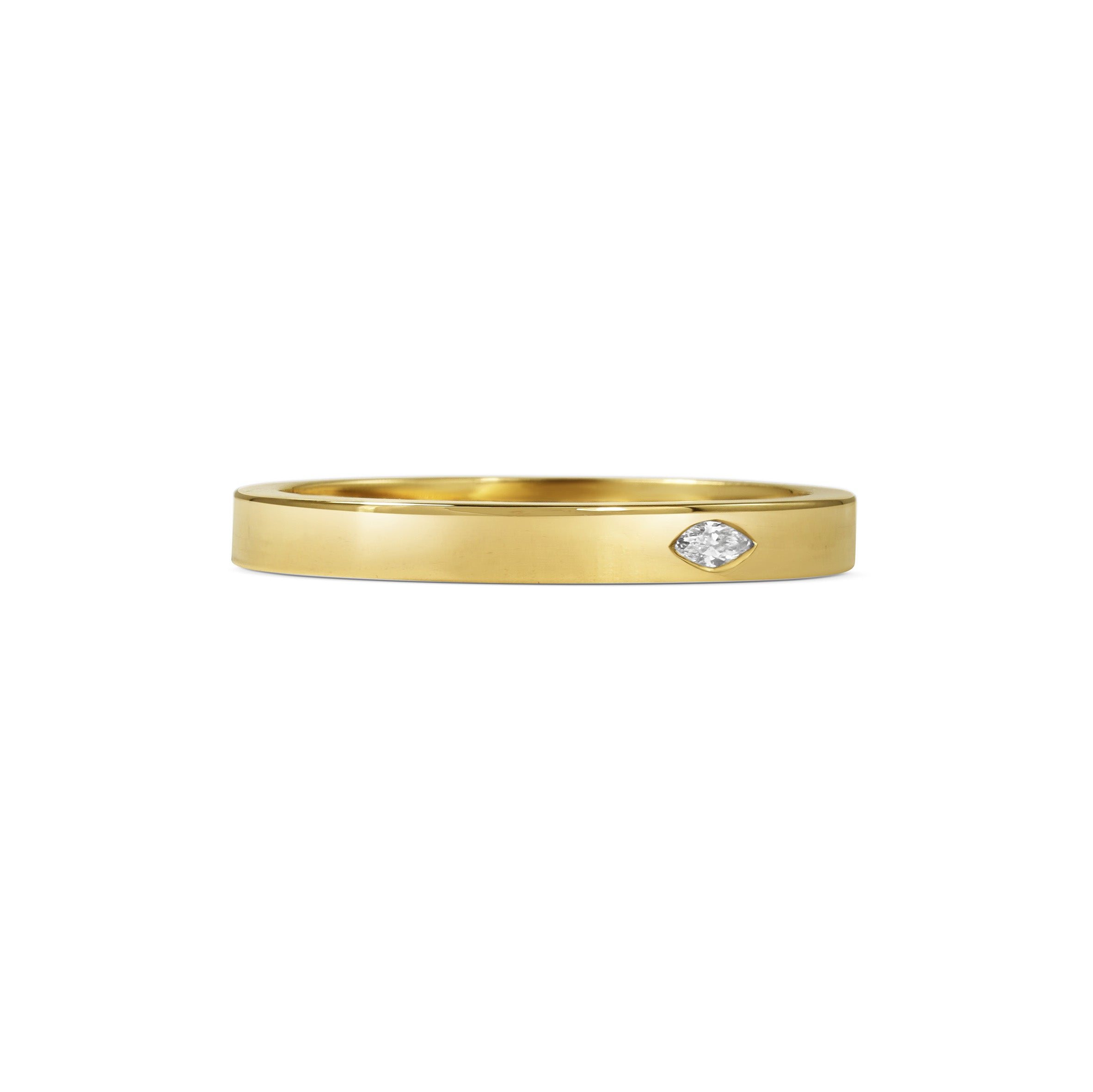 The Little Marquise Ring by East London jeweller Rachel Boston | Discover our collections of unique and timeless engagement rings, wedding rings, and modern fine jewellery.