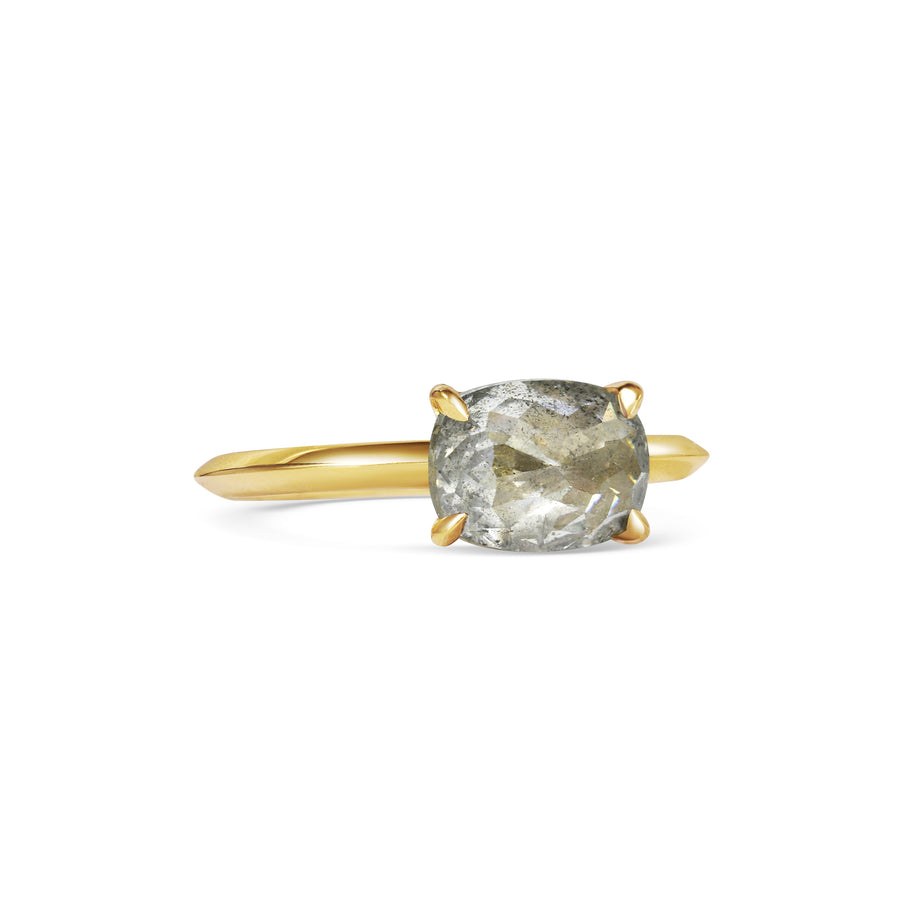 The X - Amalthea Ring by East London jeweller Rachel Boston | Discover our collections of unique and timeless engagement rings, wedding rings, and modern fine jewellery. - Rachel Boston Jewellery