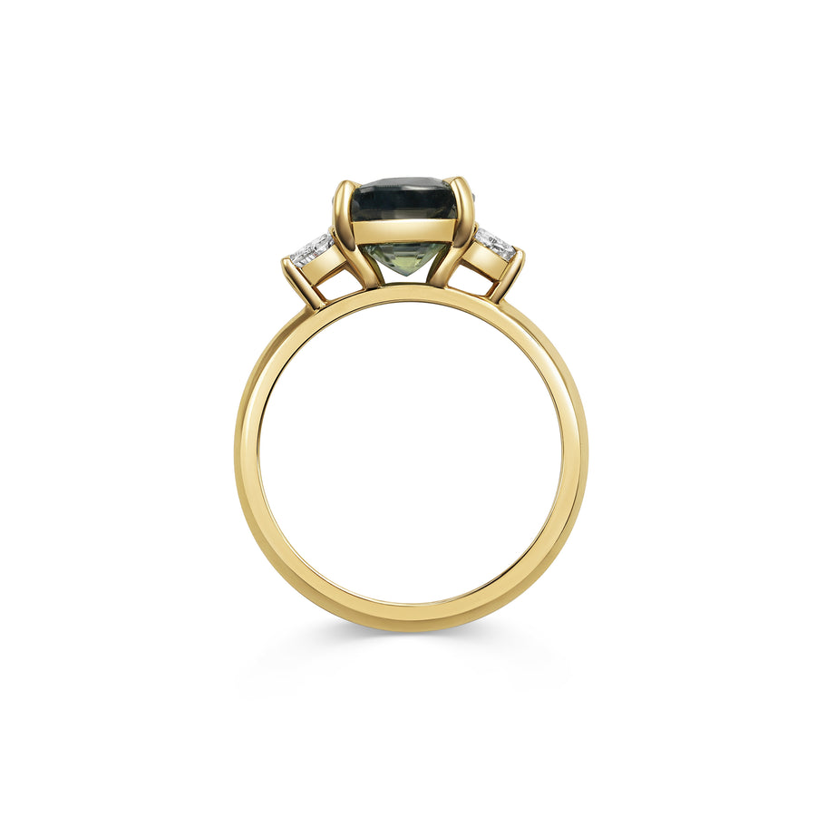 The X - Arisa Ring by East London jeweller Rachel Boston | Discover our collections of unique and timeless engagement rings, wedding rings, and modern fine jewellery. - Rachel Boston Jewellery