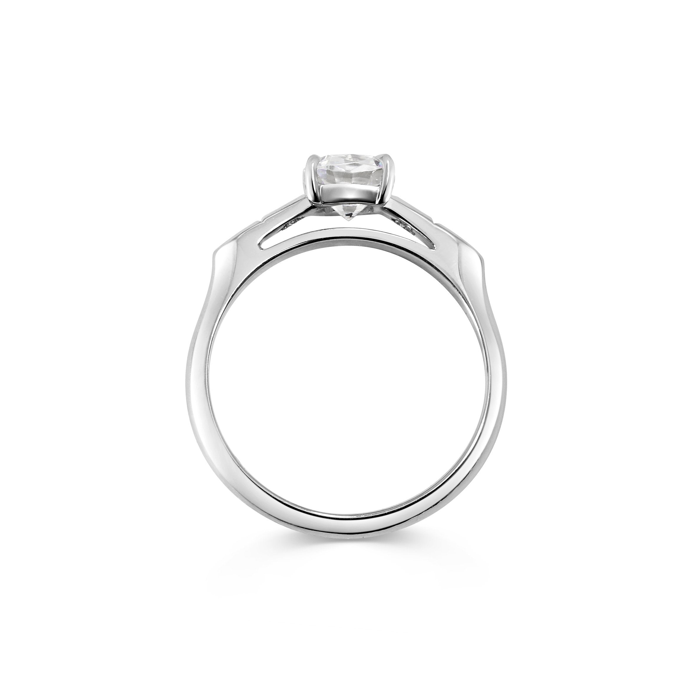 The Anita Ring by East London jeweller Rachel Boston | Discover our collections of unique and timeless engagement rings, wedding rings, and modern fine jewellery.