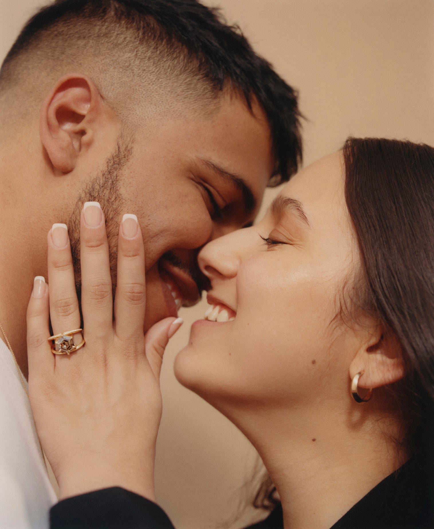 The X - Anteros Ring by East London jeweller Rachel Boston | Discover our collections of unique and timeless engagement rings, wedding rings, and modern fine jewellery.