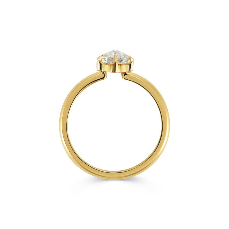 The X - Anthe Ring by East London jeweller Rachel Boston | Discover our collections of unique and timeless engagement rings, wedding rings, and modern fine jewellery. - Rachel Boston Jewellery