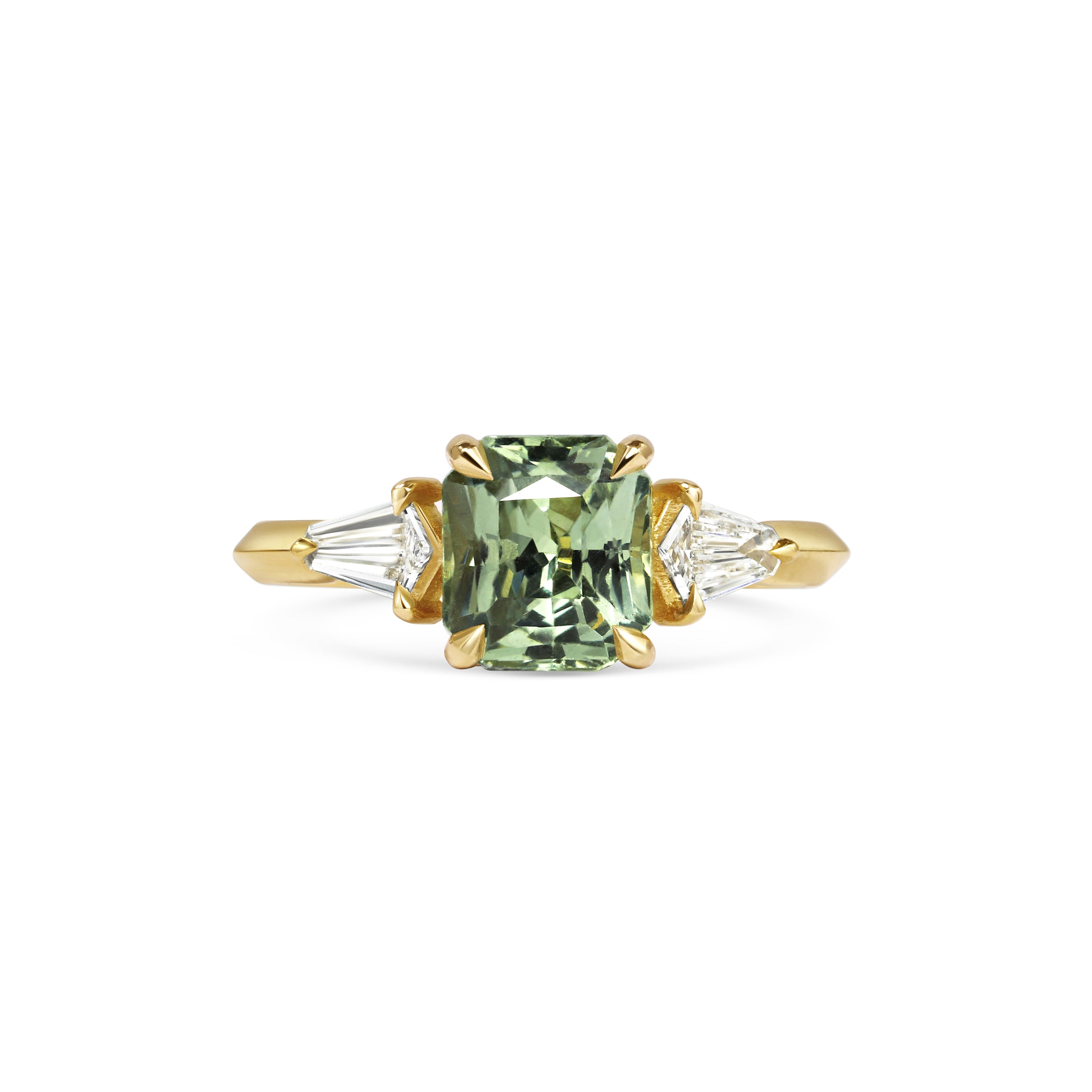The X - Aponguao Ring by East London jeweller Rachel Boston | Discover our collections of unique and timeless engagement rings, wedding rings, and modern fine jewellery.