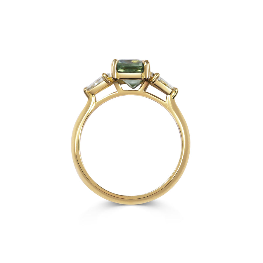 The X - Aponguao Ring by East London jeweller Rachel Boston | Discover our collections of unique and timeless engagement rings, wedding rings, and modern fine jewellery. - Rachel Boston Jewellery