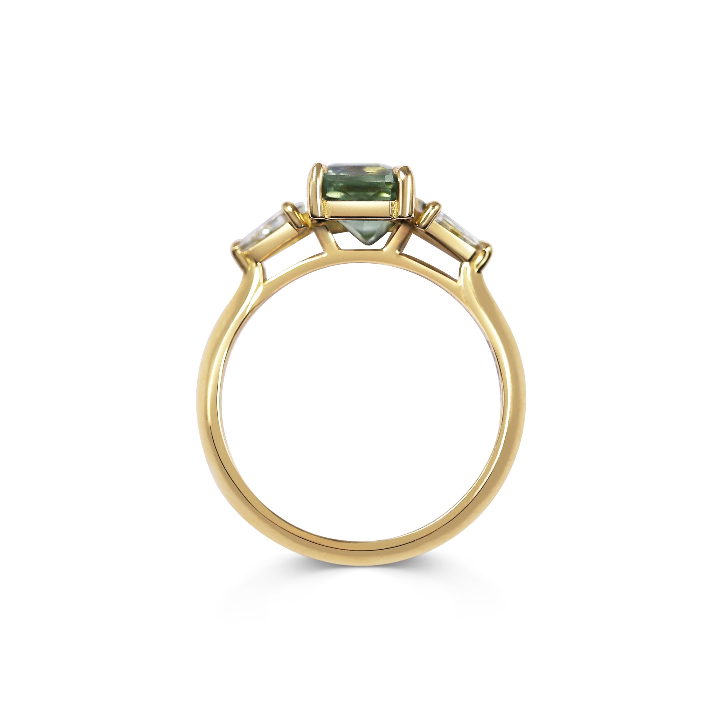 The X - Aponguao Ring by East London jeweller Rachel Boston | Discover our collections of unique and timeless engagement rings, wedding rings, and modern fine jewellery.