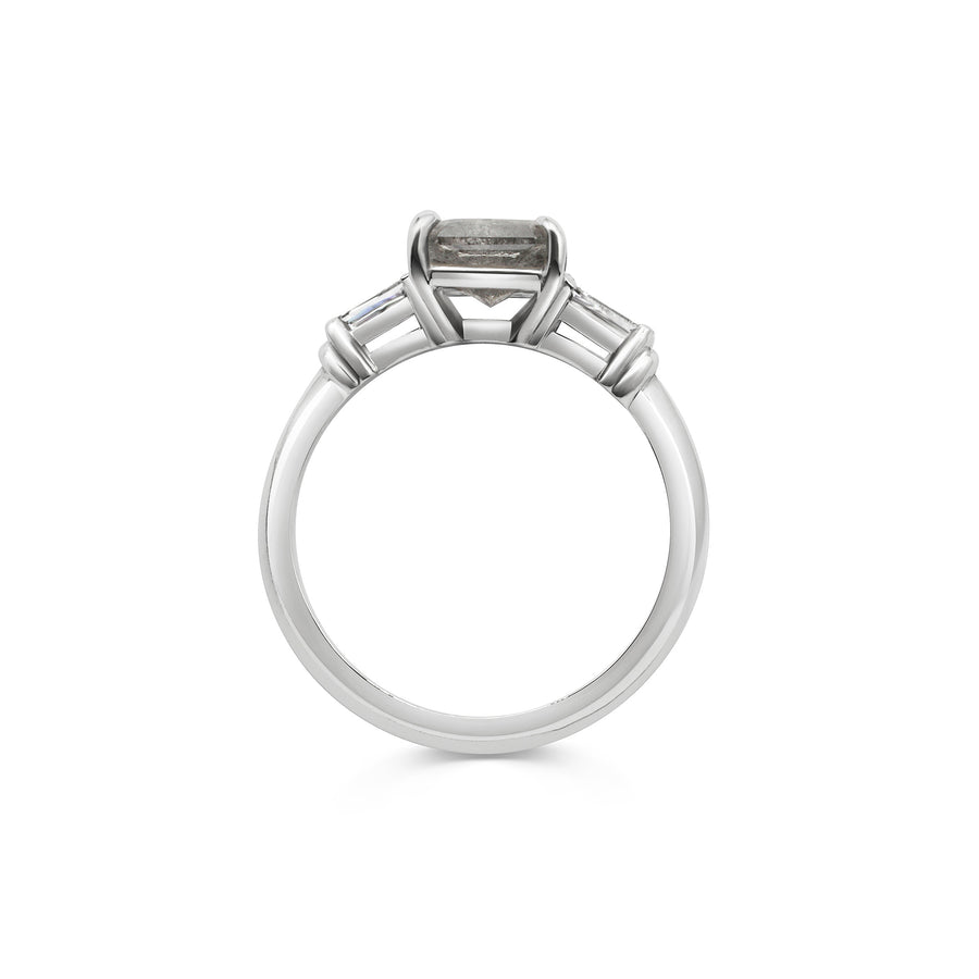 The X - Arche Ring by East London jeweller Rachel Boston | Discover our collections of unique and timeless engagement rings, wedding rings, and modern fine jewellery. - Rachel Boston Jewellery