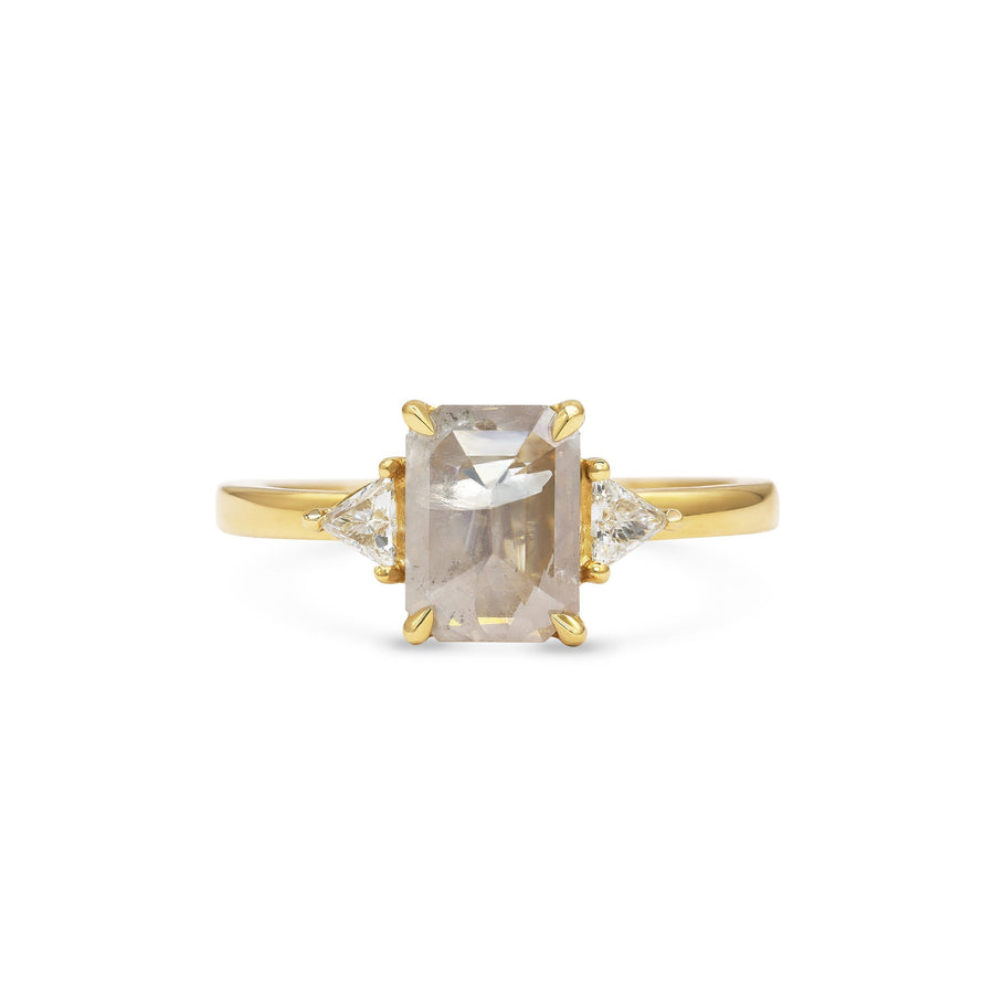 The X - Arete Ring by East London jeweller Rachel Boston | Discover our collections of unique and timeless engagement rings, wedding rings, and modern fine jewellery. - Rachel Boston Jewellery