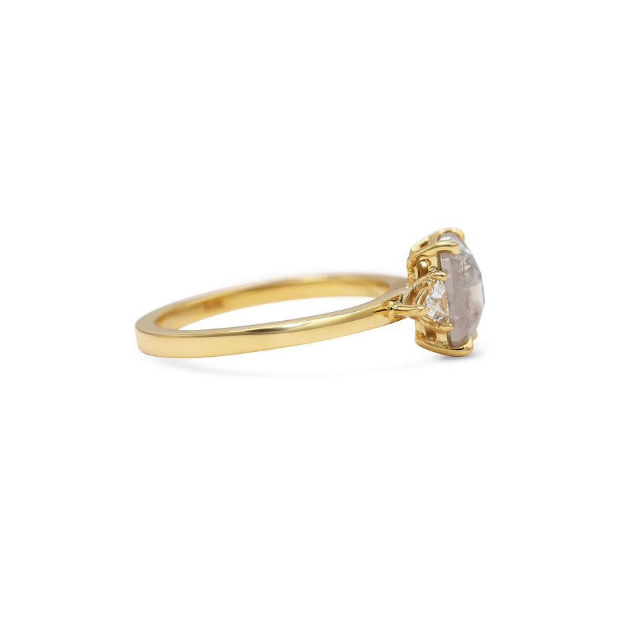 The X - Arete Ring by East London jeweller Rachel Boston | Discover our collections of unique and timeless engagement rings, wedding rings, and modern fine jewellery. - Rachel Boston Jewellery