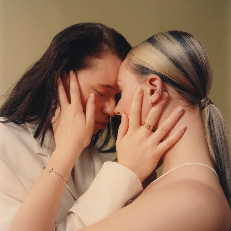 The Astarte Ring by East London jeweller Rachel Boston | Discover our collections of unique and timeless engagement rings, wedding rings, and modern fine jewellery. - Rachel Boston Jewellery