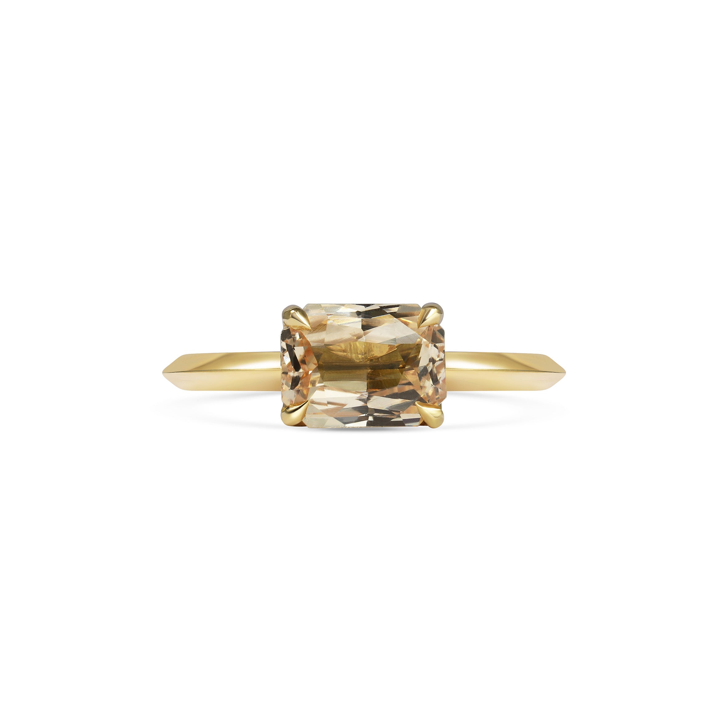 The X - Bocono Ring by East London jeweller Rachel Boston | Discover our collections of unique and timeless engagement rings, wedding rings, and modern fine jewellery.