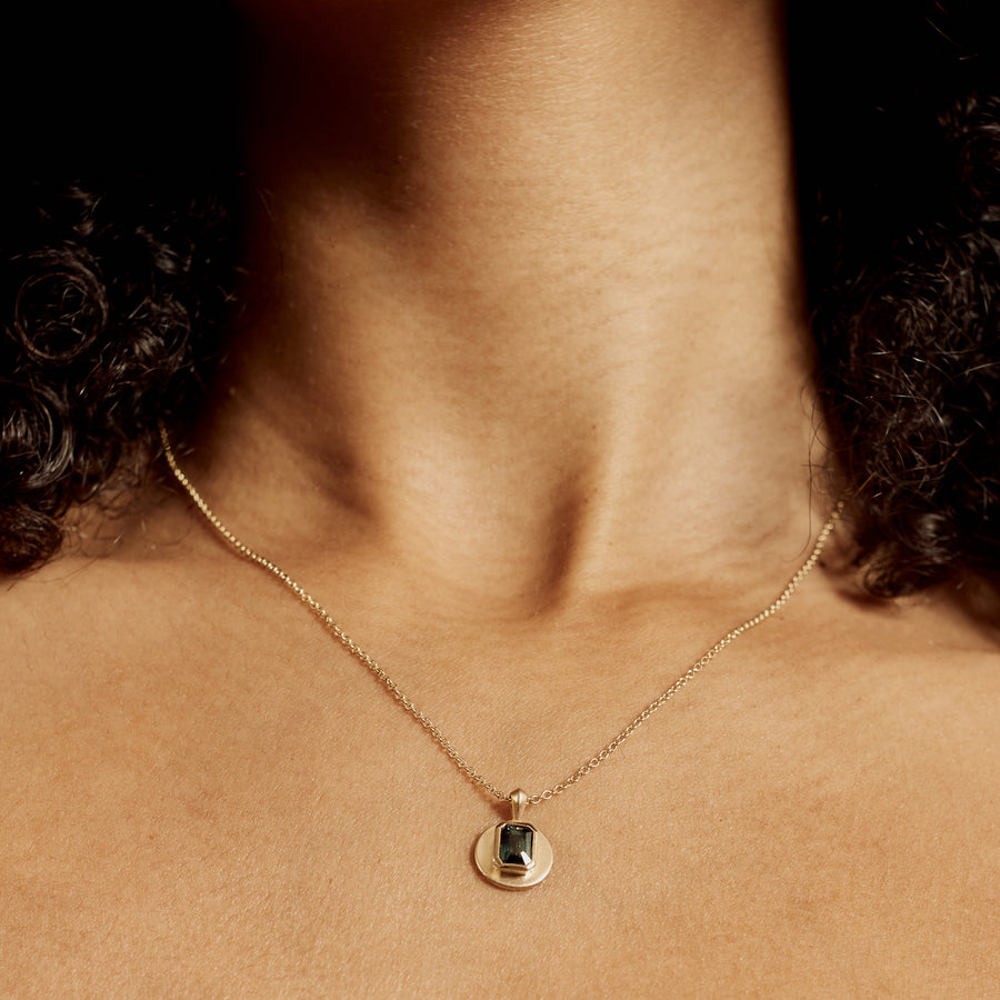 The X - Bourgeois Necklace by East London jeweller Rachel Boston | Discover our collections of unique and timeless engagement rings, wedding rings, and modern fine jewellery. - Rachel Boston Jewellery