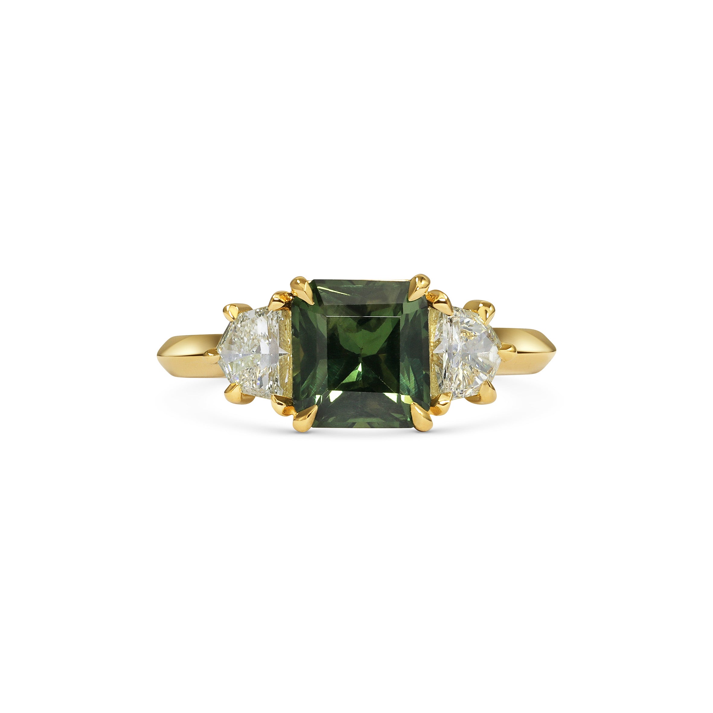 The X - Barima Ring by East London jeweller Rachel Boston | Discover our collections of unique and timeless engagement rings, wedding rings, and modern fine jewellery.