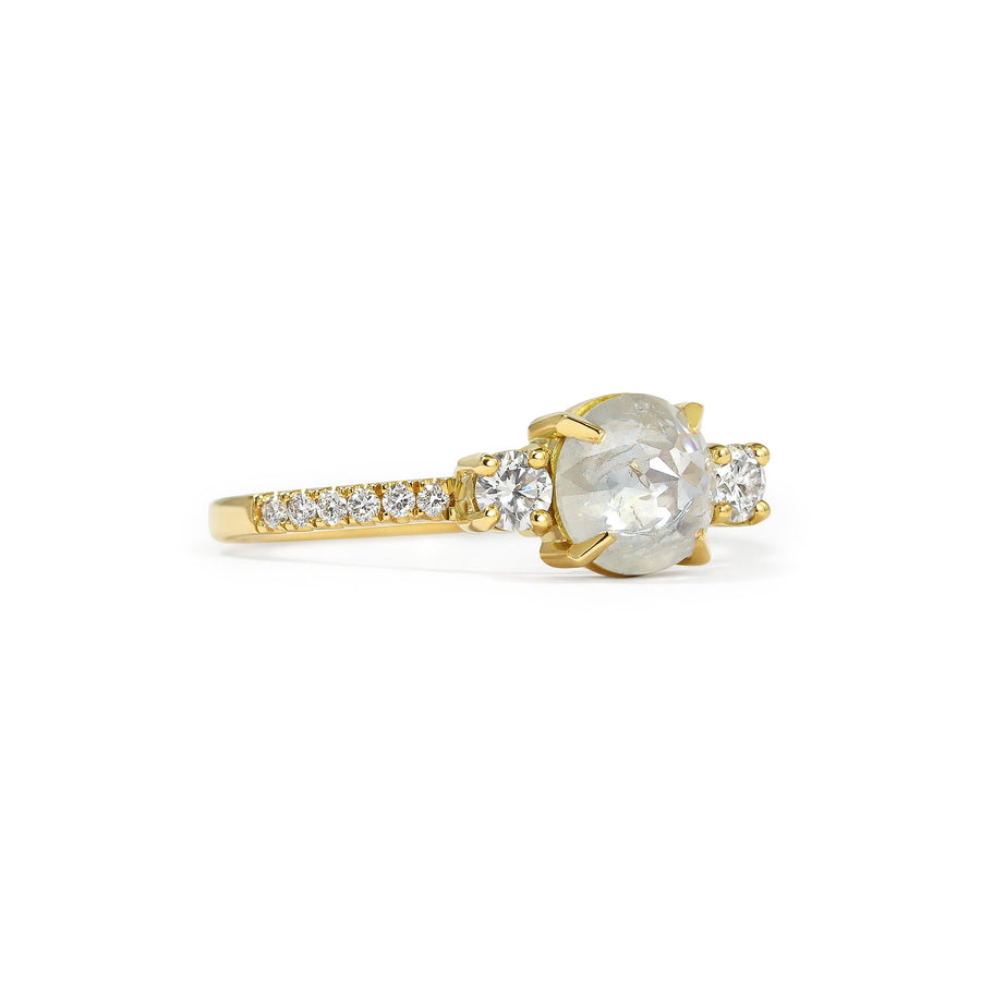 The X - Carme Ring by East London jeweller Rachel Boston | Discover our collections of unique and timeless engagement rings, wedding rings, and modern fine jewellery. - Rachel Boston Jewellery