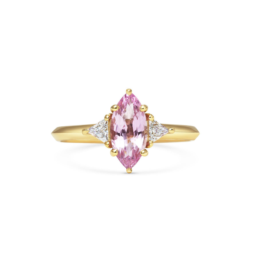 The X - Caura Ring by East London jeweller Rachel Boston | Discover our collections of unique and timeless engagement rings, wedding rings, and modern fine jewellery. - Rachel Boston Jewellery