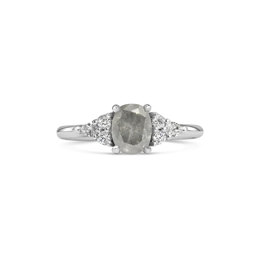 The X - Deimos Ring by East London jeweller Rachel Boston | Discover our collections of unique and timeless engagement rings, wedding rings, and modern fine jewellery. - Rachel Boston Jewellery