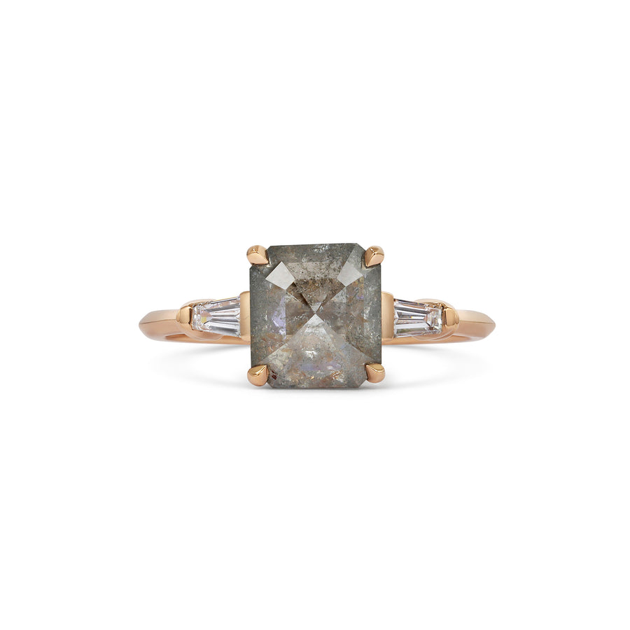 The X - Eirene Ring by East London jeweller Rachel Boston | Discover our collections of unique and timeless engagement rings, wedding rings, and modern fine jewellery. - Rachel Boston Jewellery