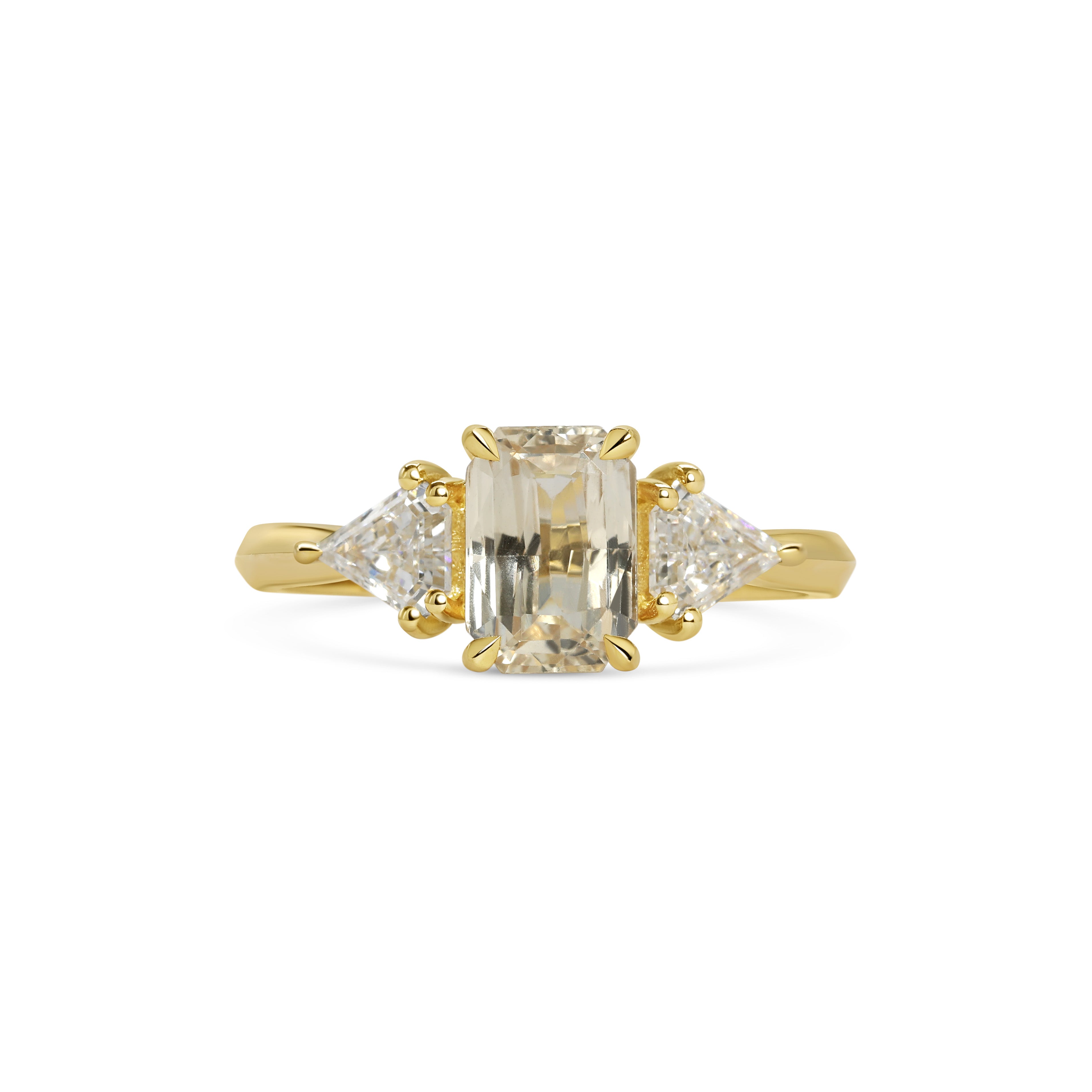 The X - Elio Ring by East London jeweller Rachel Boston | Discover our collections of unique and timeless engagement rings, wedding rings, and modern fine jewellery.