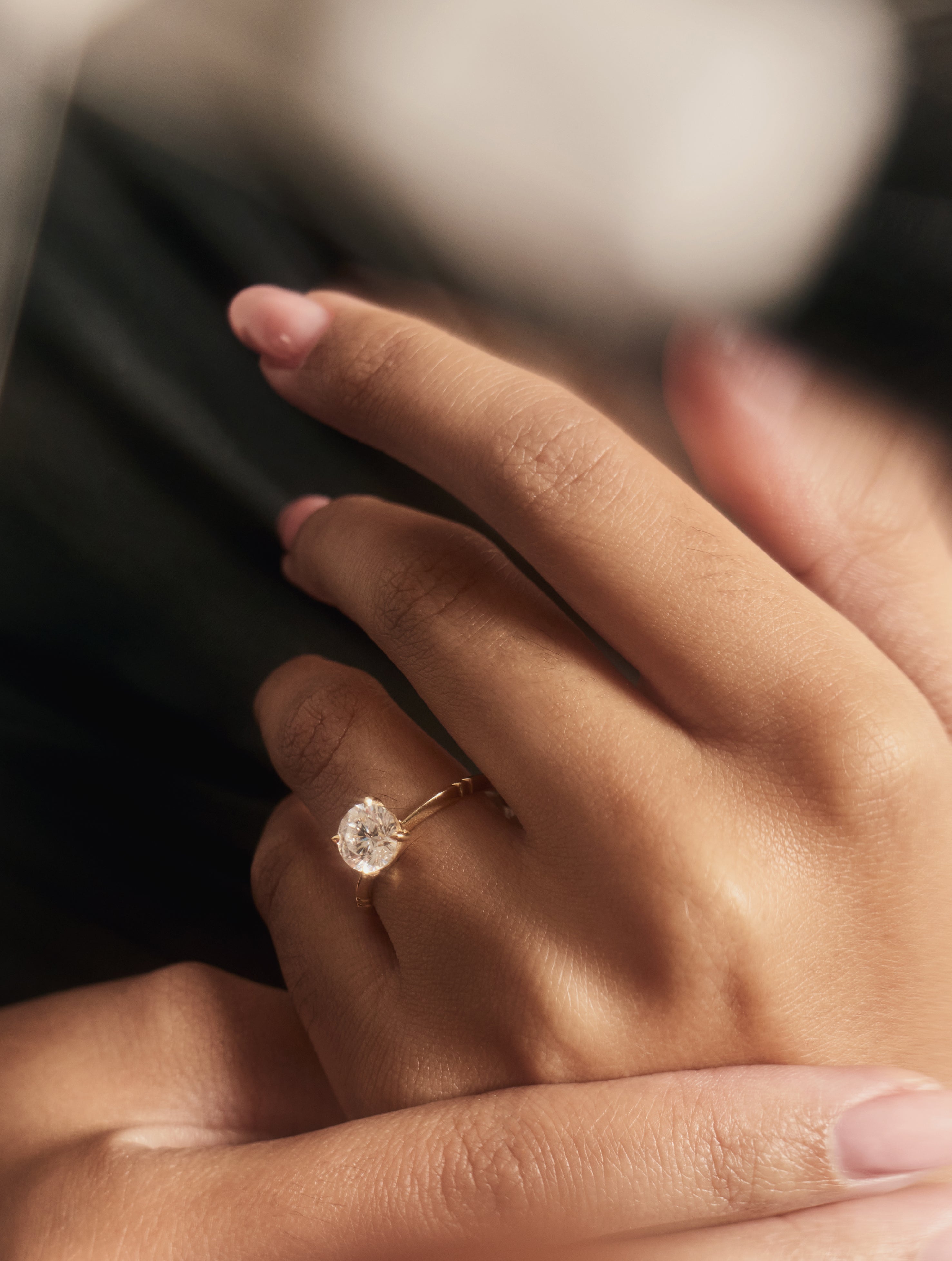 The Elsie Ring by East London jeweller Rachel Boston | Discover our collections of unique and timeless engagement rings, wedding rings, and modern fine jewellery.