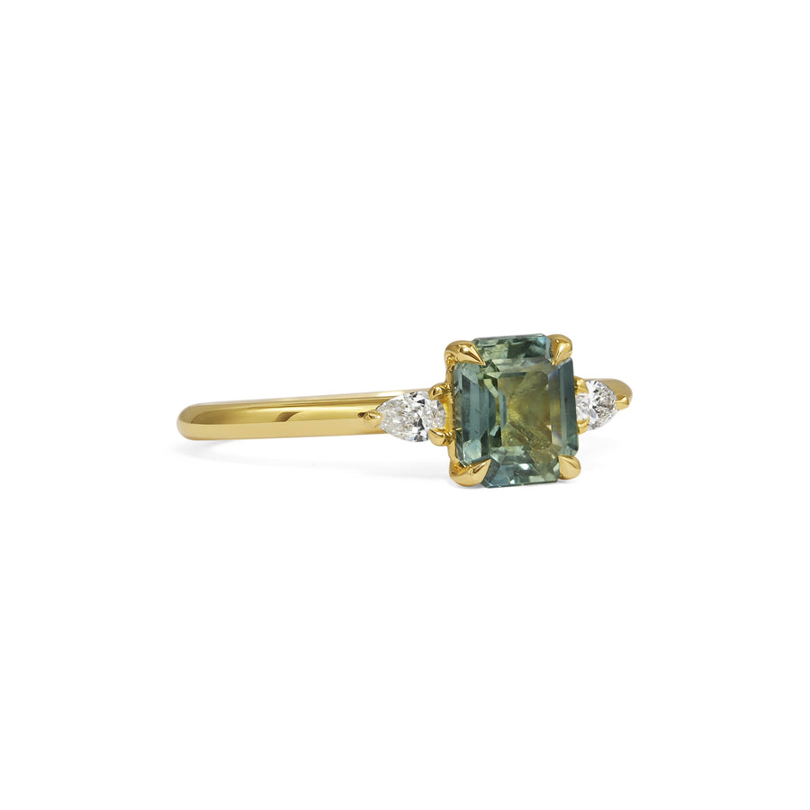 The X - Erebato Ring by East London jeweller Rachel Boston | Discover our collections of unique and timeless engagement rings, wedding rings, and modern fine jewellery. - Rachel Boston Jewellery