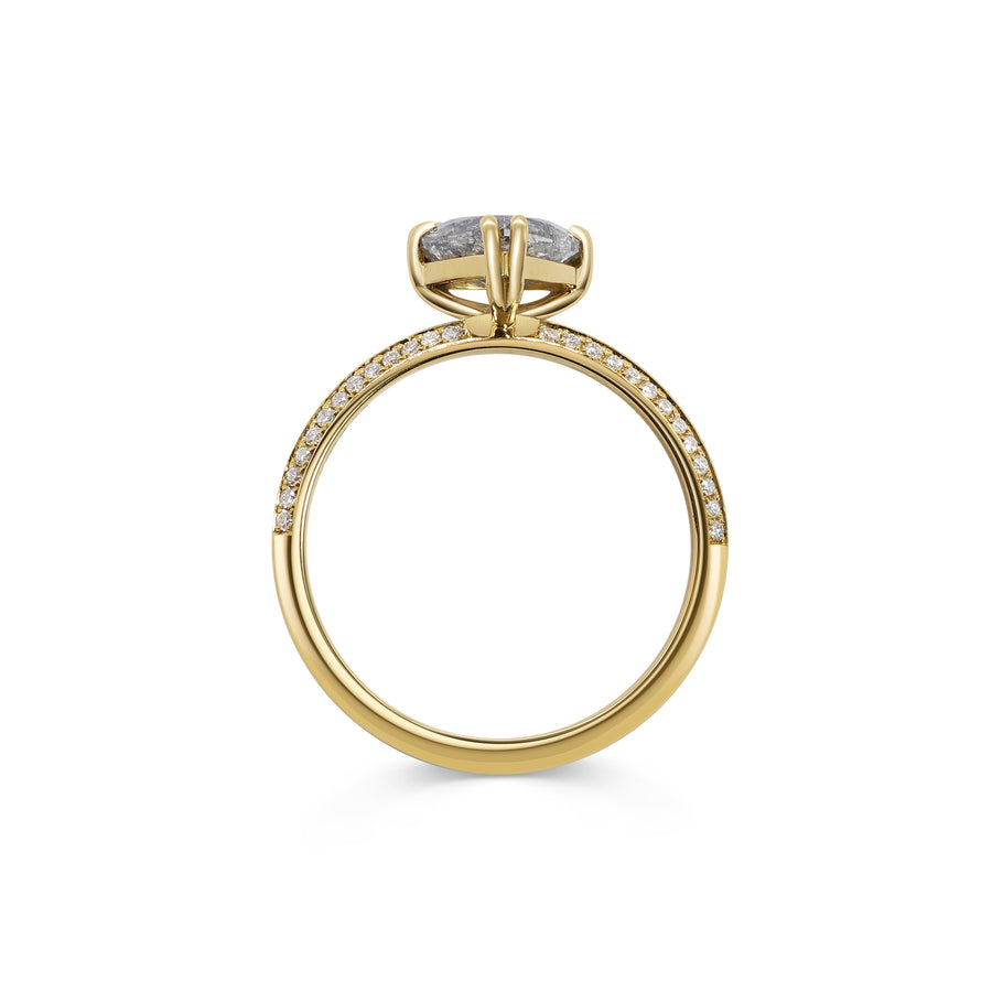 The X - Erinome Ring by East London jeweller Rachel Boston | Discover our collections of unique and timeless engagement rings, wedding rings, and modern fine jewellery. - Rachel Boston Jewellery