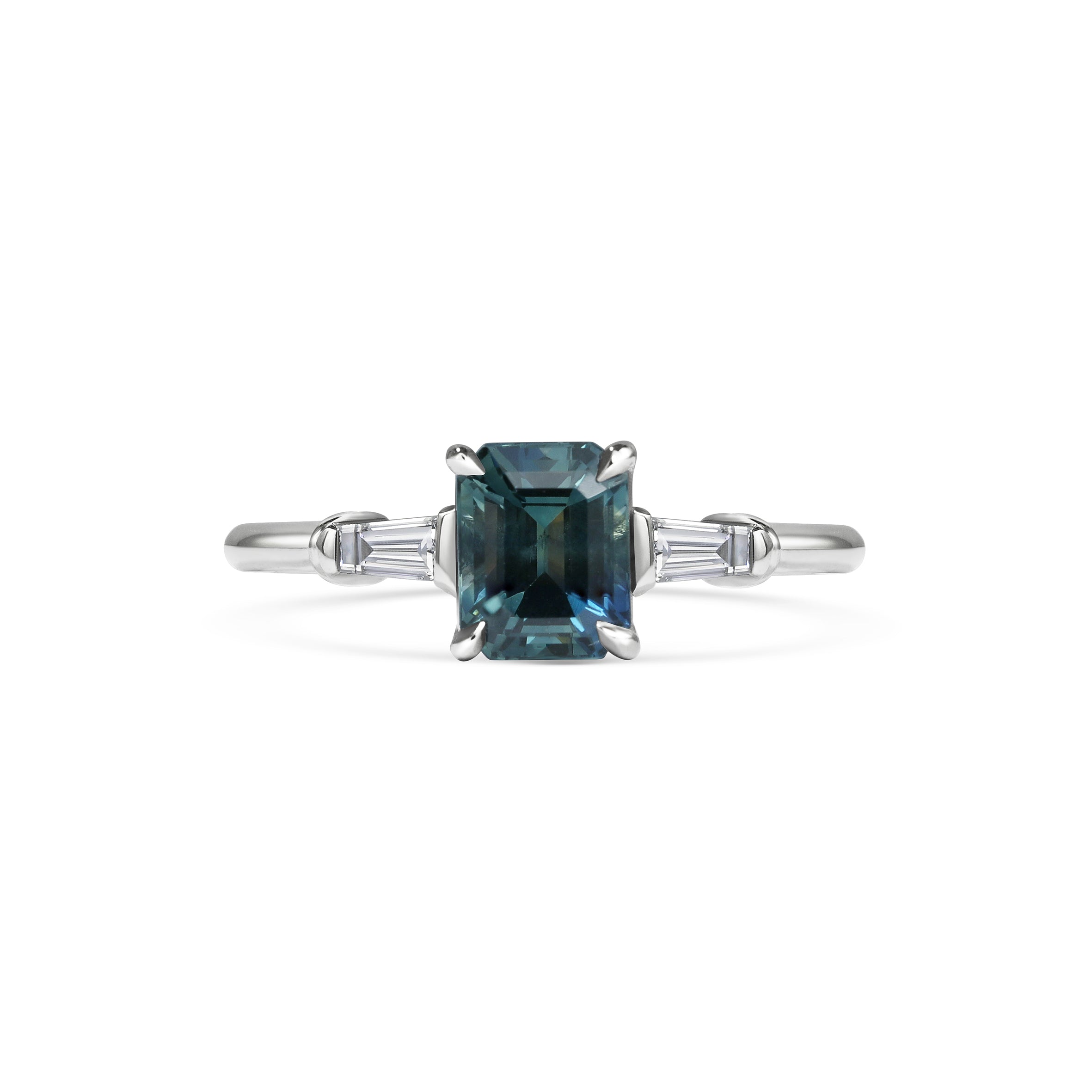 The X - Guanare Ring by East London jeweller Rachel Boston | Discover our collections of unique and timeless engagement rings, wedding rings, and modern fine jewellery.