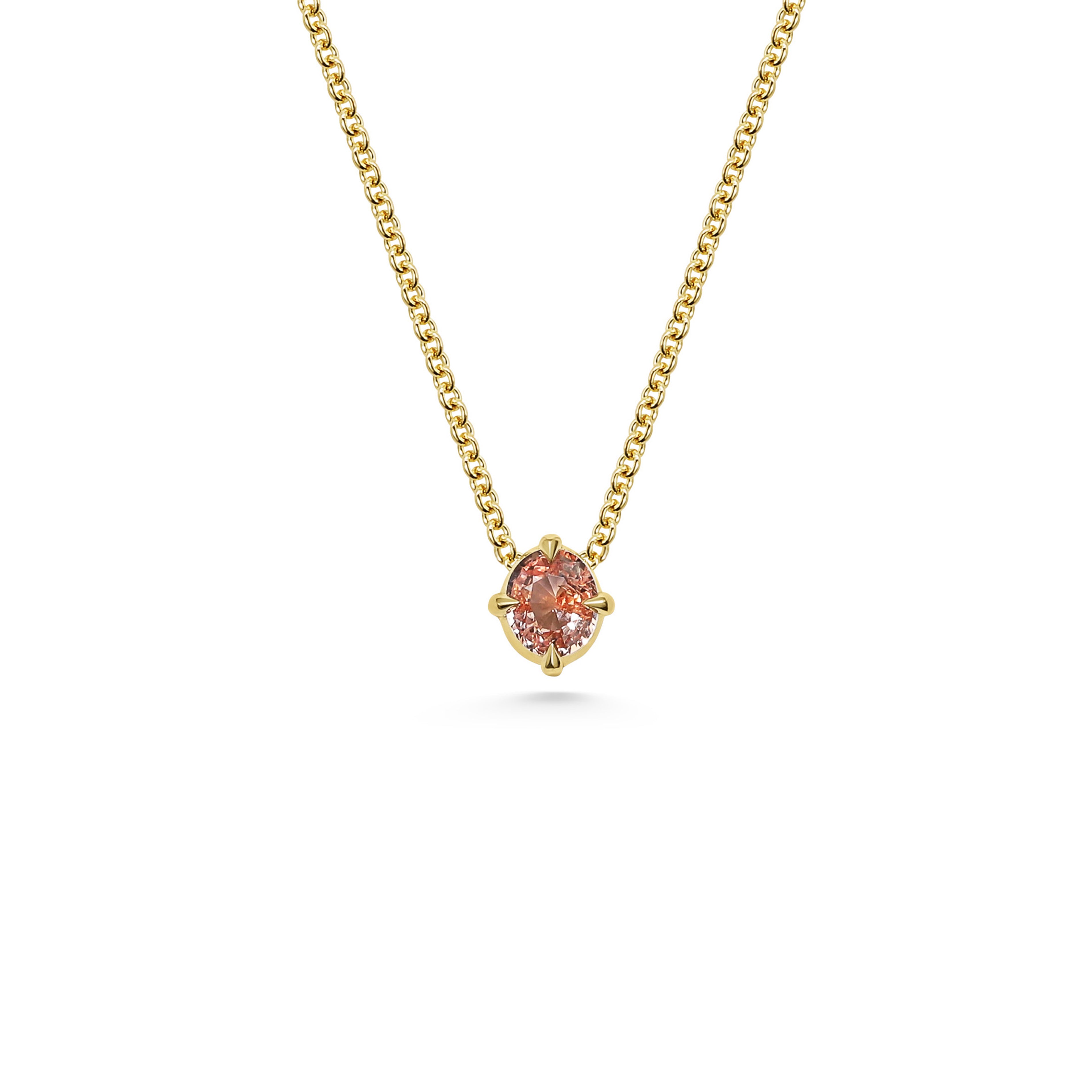 The X - Himid Necklace by East London jeweller Rachel Boston | Discover our collections of unique and timeless engagement rings, wedding rings, and modern fine jewellery.