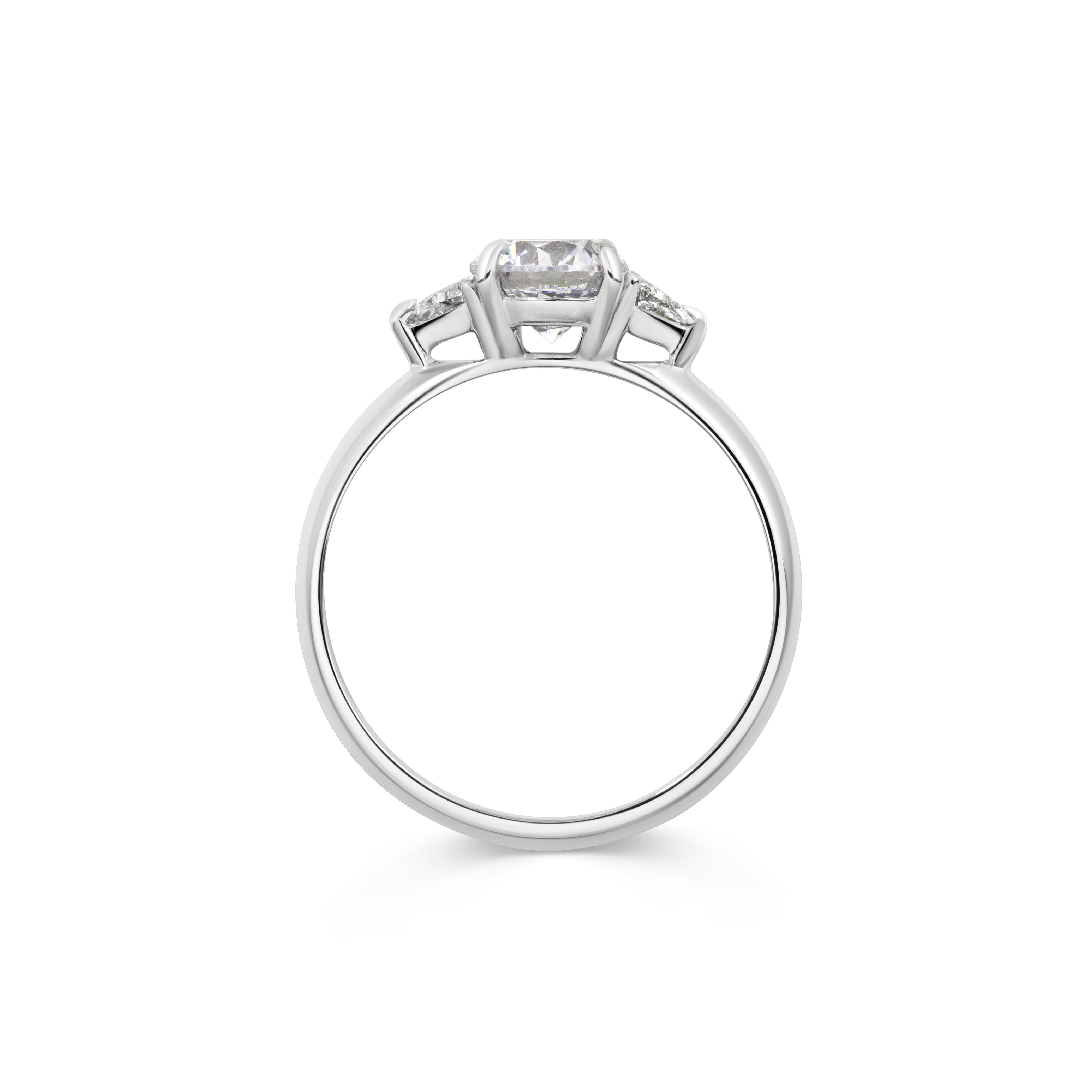 The Triton Ring by East London jeweller Rachel Boston | Discover our collections of unique and timeless engagement rings, wedding rings, and modern fine jewellery.