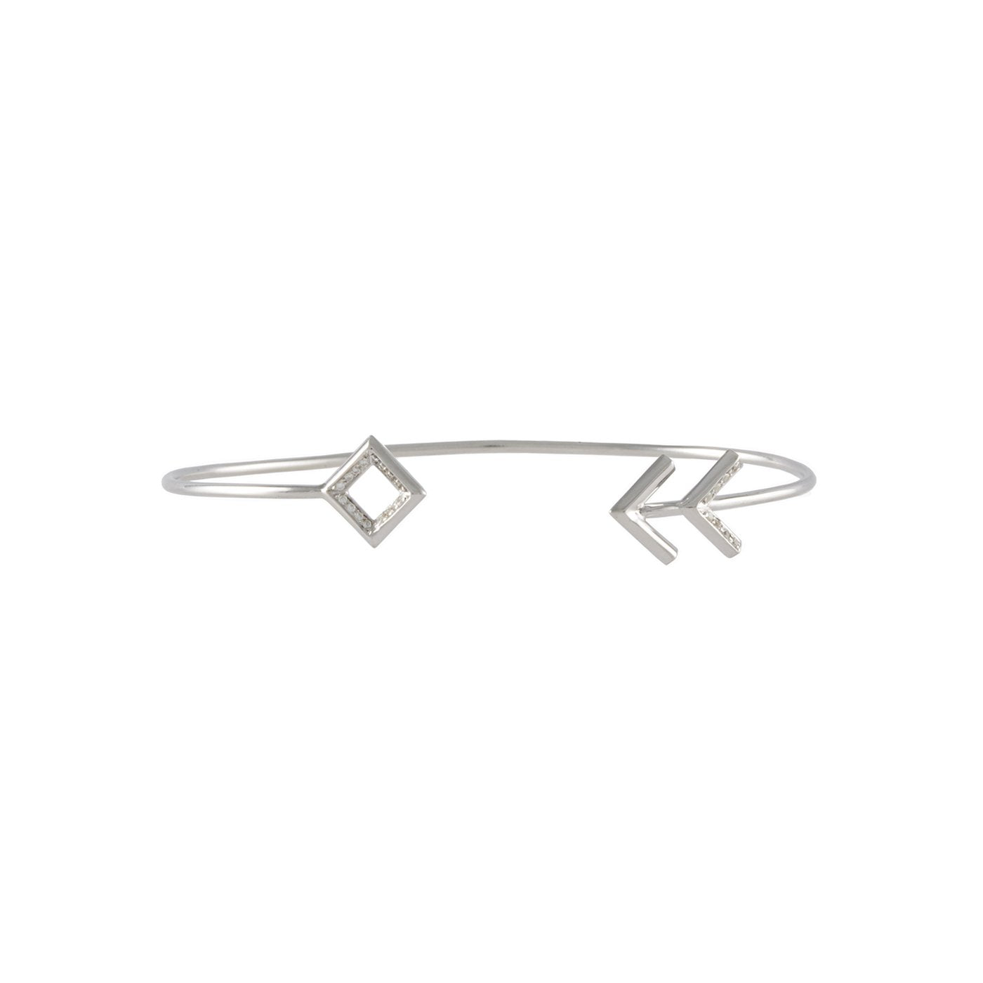 The Ing Tiwaz Cuff by East London jeweller Rachel Boston | Discover our collections of unique and timeless engagement rings, wedding rings, and modern fine jewellery.